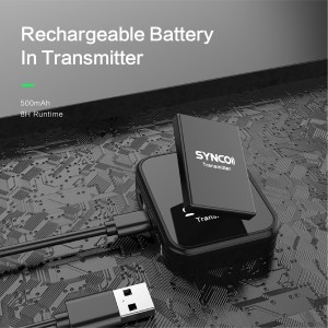 میکروفون یقه ای بی سیم سینکو مدل G1L رابط Lightning